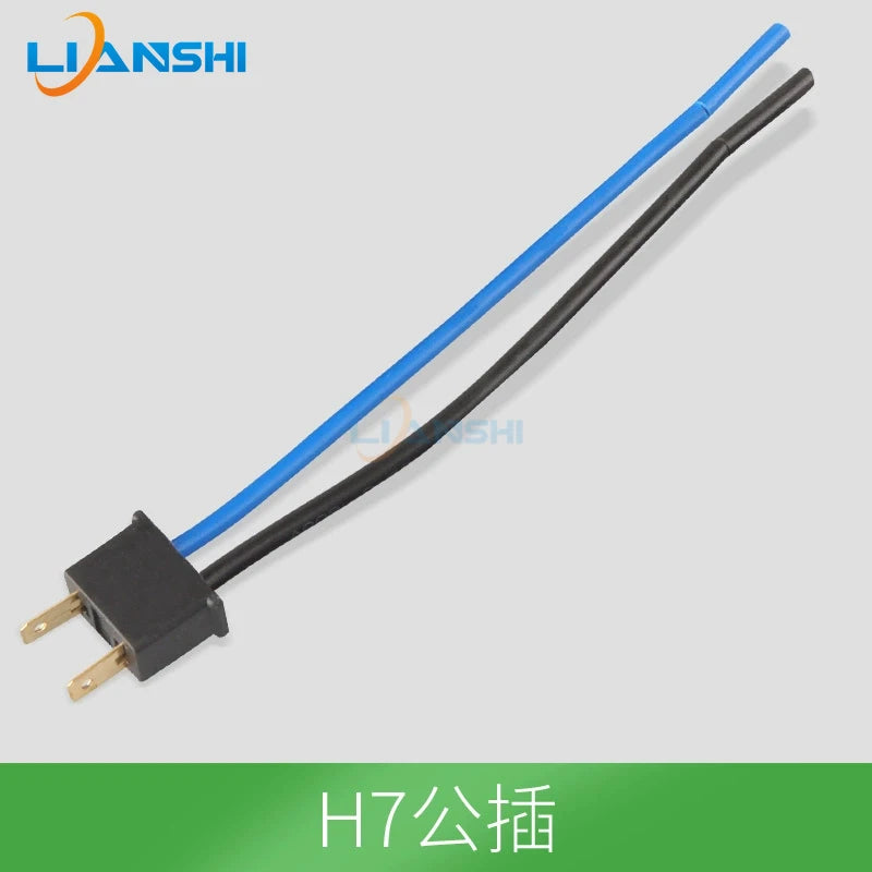 5pcs Automotive headlights high beam low light bulb holder H1 H3 H7 H4 high temperature receptacle lamp plug adapter