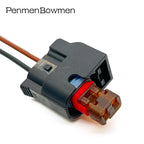 1 Set 2 Pin 2098641-6 Car Gas Fuel Ignition Coil Nozzle Electrical Connectors Female Wire Harness Plug 1000264408 20008