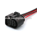 6-PIN Connector Waterproof 3.5mm Male Female Connector Auto Wiring Harness Cable Socket For VW Audi 1J0973833 1J0973733