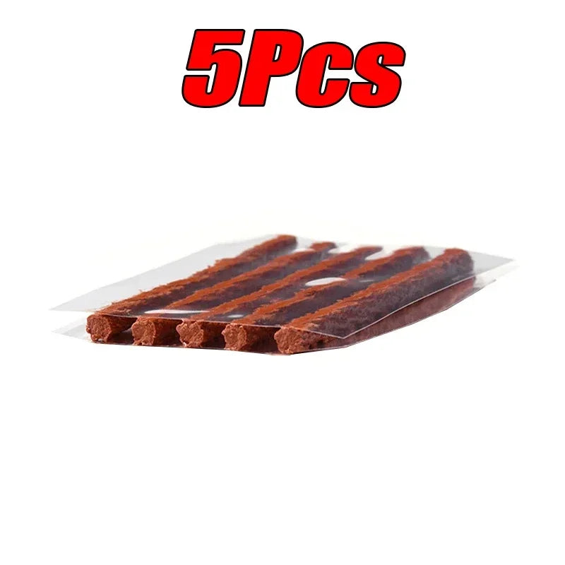 Car Motorcycle Cold Repair 50/5pcs Vacuum Tire Repair Strip Tire Repair Kit Rubber Plugs Strings Puncture Repair Tools New amagi