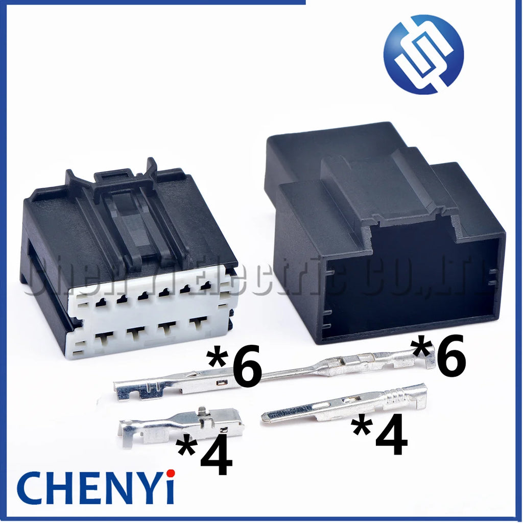 10 Pin auto connector Car host power amplifier Wire harness plug 313721000 31372-1000 For Ford Cadillac Chevrolet Buick Cummins