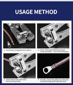 100pcs Copper Lug Ring Wire Connectors Cable Electric Crimp Terminal SC6-6 SC6-8 SC10-6 SC10-8 SC16-6 SC16-10 SC25-6 SC25-12