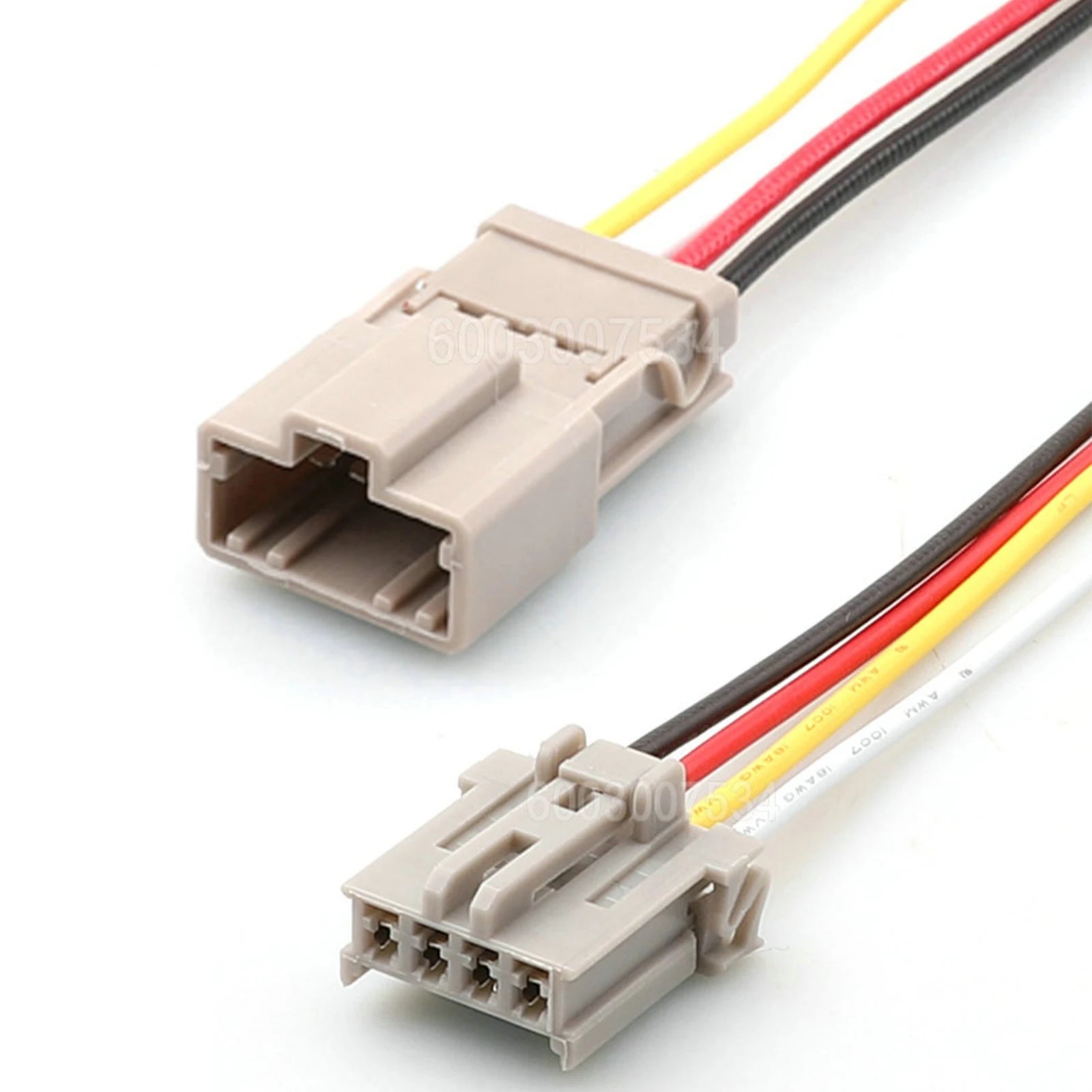 4 Pin Connector Unsealed 2.2mm Series Male Female Connectors Motorcycle Electrical Harnesses Wiring Harness 6098-0244 6098-0243