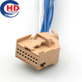16 Pins Car Unsealed Socket Starter For Audi VW 8E0972416A Automotive Gateway Radar Control Box Wire Connector