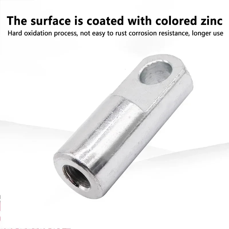 SC Standard Pneumatic Cylinder I/Y Type Mounting Fitting with Pin Connector, Cylinder Accessory for MAL MA Air Cylinders