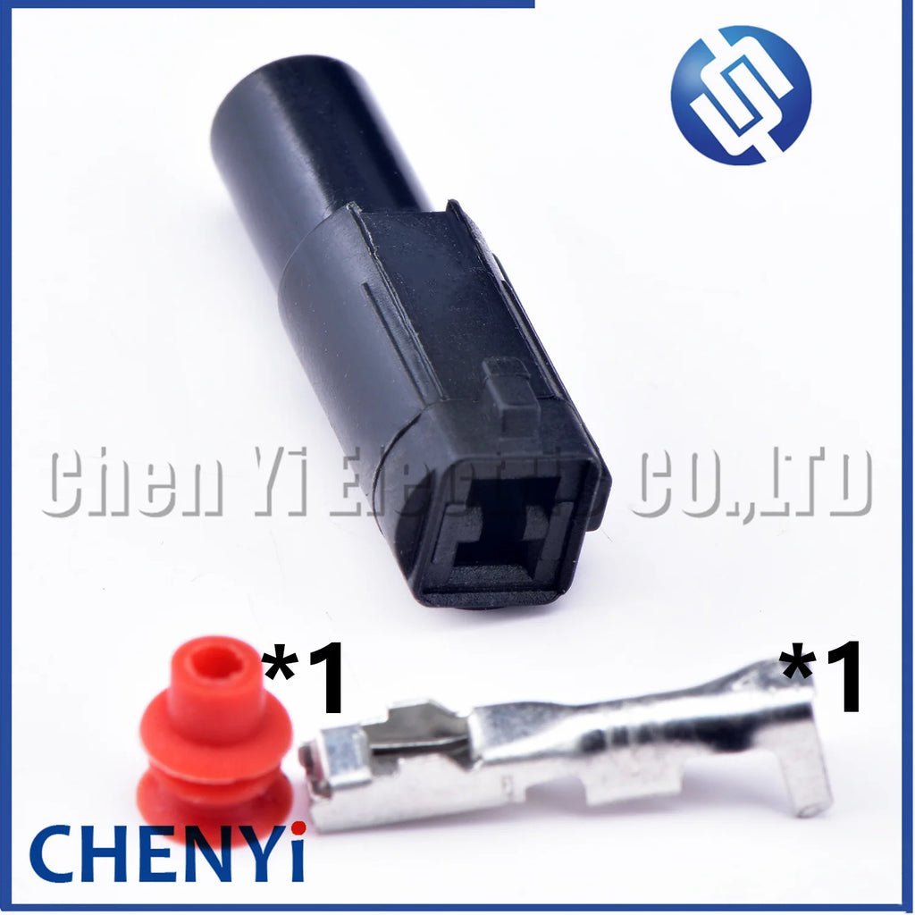 5 sets 1 Pin Automotive waterproof connector male or female Electrical Wiring Harness Plug FW-C-1M-B FW-C-1F-B