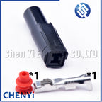 5 sets 1 Pin Automotive waterproof connector male or female Electrical Wiring Harness Plug FW-C-1M-B FW-C-1F-B