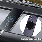 Car Non-slip Mat Silicone Round Anti-skid Toy Pad Gel for Mobile Phone Key Holder Sticker Pad Interior Accessories