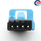 4pin auto waterproof electric plastic wire harness connector 1K0972704D
