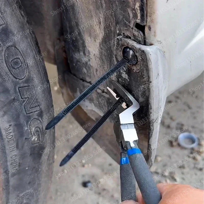 Nylon Universal Cable Tie Buckle-Heavy Duty Zip Ties Holder with Pin & Button Design Self-Locking Nylon Zip Ties Holder Amagi