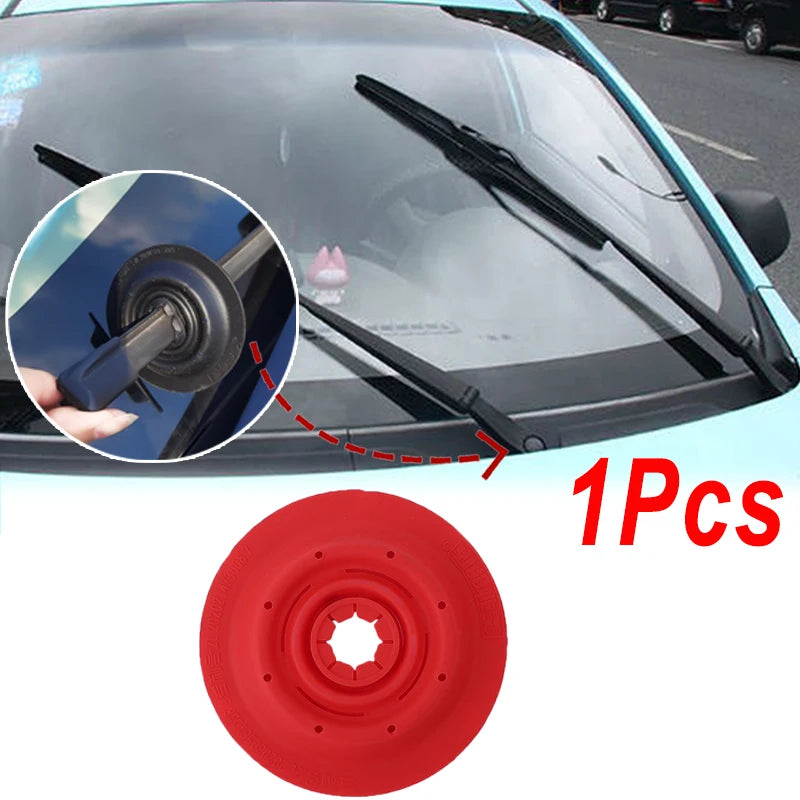 Car Wiper Protective Cover Universal Auto Windshield Wipers Arm Bottom Hole Dustproof Silicone Covers Cars Prevention Accessorie