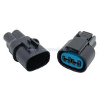 20 Sets 2 Pin PK205-02027 PK201-02020 Wire Connector for Automotive Coolant Temperature Sensor Wiring Plug
