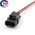 3 Pin Connector  Waterproof  Series Male Connector Cable Plug Motorcycle Electrical Harnesses Wiring Harness