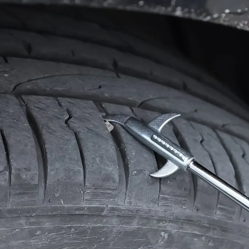 Car Tire Stone Removal Hook Cleaning Scraper Explosion-proof Small Stone Clean Hook Auto Removal Stones Tool Tire Maintenance