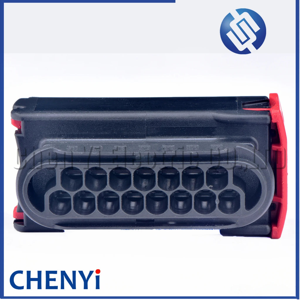 15 Pin Automotive waterproof connector Automobile Headlamp Plug 1801325-1 1801326-1 For Citroen C5 Peugeot 206 307 408