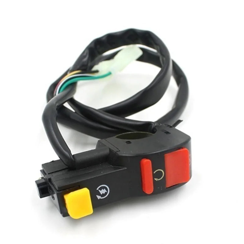 1pc Electric Start Stop On Off Button Kill Starter Switch Motorcycle Dirt ATV Quad Bike On-Off Toggle Switch Push-Button