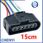 6 Pin 3.5mm female or male auto waterproof cable electrical pump connector ignition coil wire harness plug 1J0973726 1J0 973 726