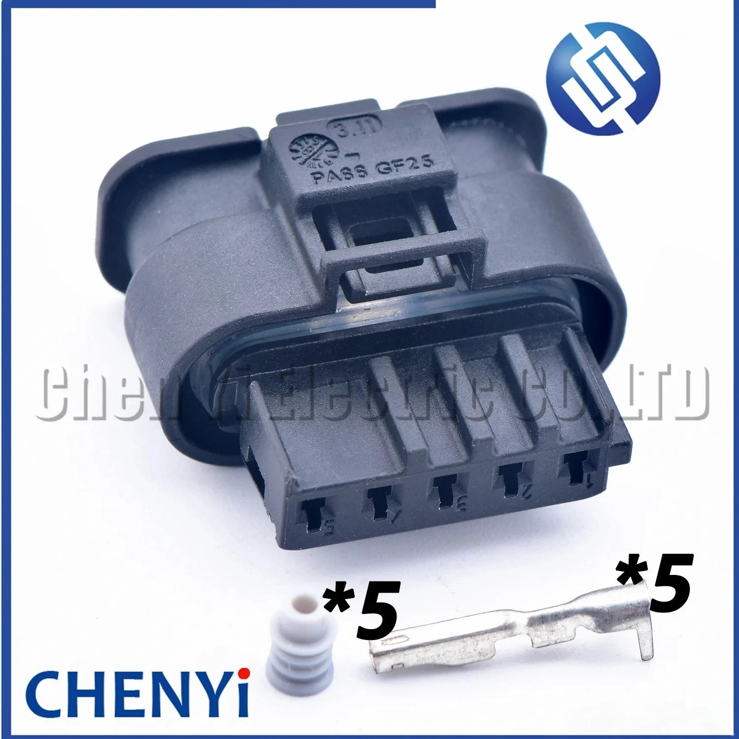5 Pin Auto connector engine intake manifold servo motor damper motor plug air flow meter sensor plug 872-860-541 7540393-04