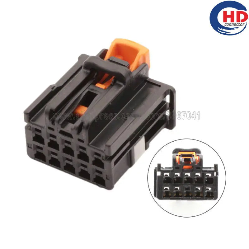 10pin auto waterproof electric plastic wire harness connector 7289-7760-30