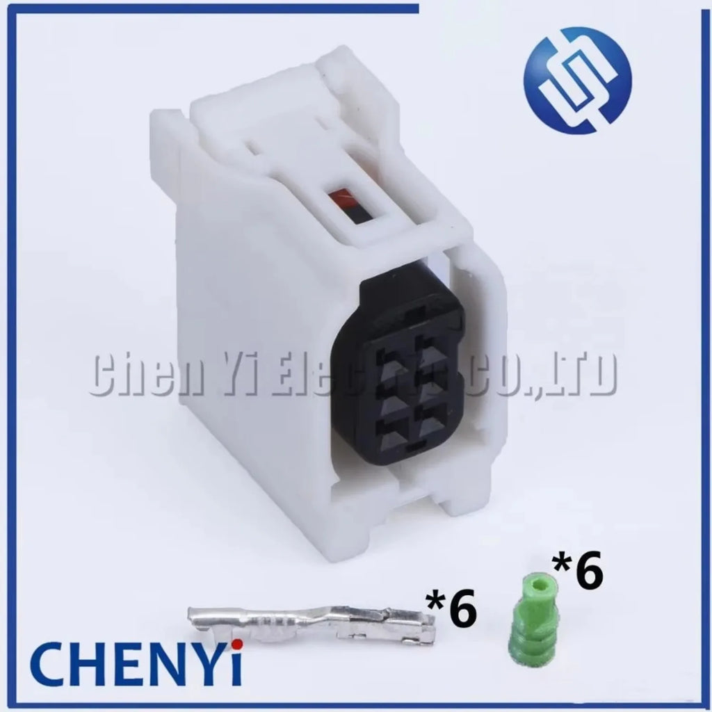 6 Pin Car Reversing Radar Probe male female Waterproof Connector 12382 6189-1142 6188-0706 For Toyota RAV4 Corolla