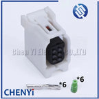 6 Pin Car Reversing Radar Probe male female Waterproof Connector 12382 6189-1142 6188-0706 For Toyota RAV4 Corolla