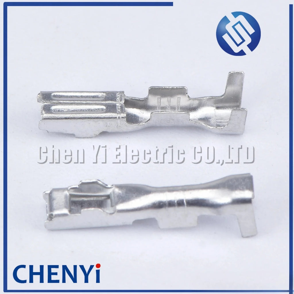 50 pcs car crimp wire terminals automotive electrical male or female connector pins For plug FW-C-2F-B FW-C-2M-B