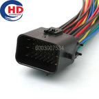 36 Pin Connector  Waterproof  Series Male Female Connector Cable Plug Motorcycle Electrical Harnesses Wiring Harness 1743062-2