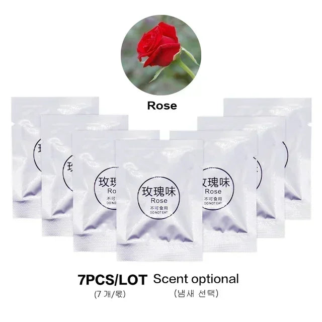Car Air Freshener Supplement 7 Pcs/Lot Solid Car Perfume Car Air Conditioner Vent Auto Ocean Refill Air Outle Amagi