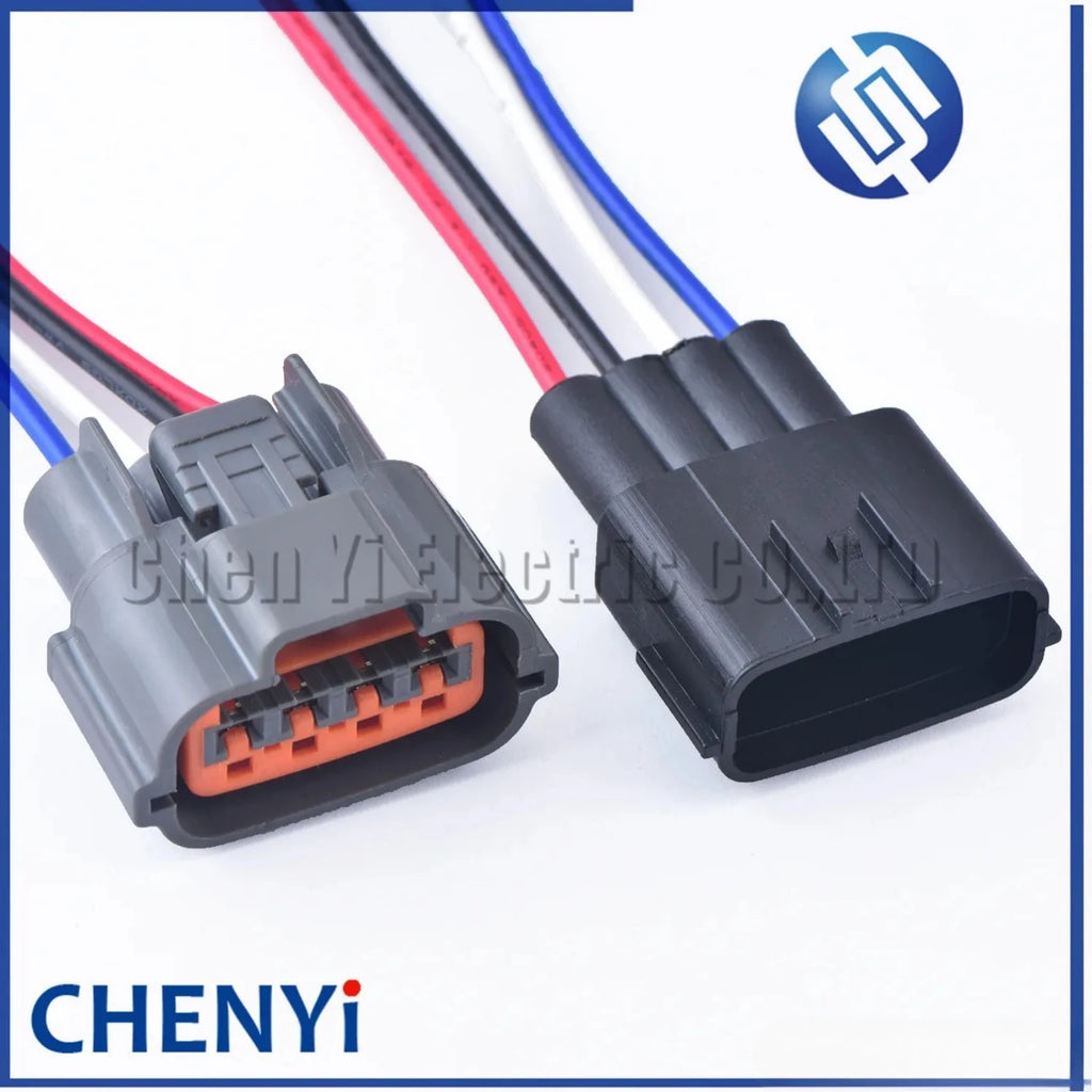 4 Pin Pump Plug Alternator Repair Auto Connector Pressure Sensor Temperature Sensor Plug For Nissan OMVL 5wk96841 6098-0144