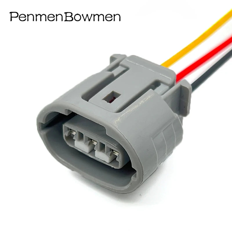 1 Set 3 Pin Alternator Lead Repair Regulator Electrical Connector Wire Harness Plug 6189-0443 For Toyota Nissan 90980-11349