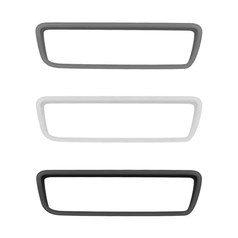 For Tesla Model 3/Y Car Interior Rear View Mirror Protective Case Rearview Mirror Silicone Protective Frame Accessories Amagi