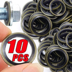 Non-Slip Car High Pressure Fuel Line Drain Plug Gasket Universal Oil Pan Gaskets Accessories Seal M6/M8/M10/M12/M14/M16/M18/M20