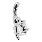 Cartoon Animal Rabbit Car Interior Center Console Decoration Personality Dining Table Desk Creative Props Accessories