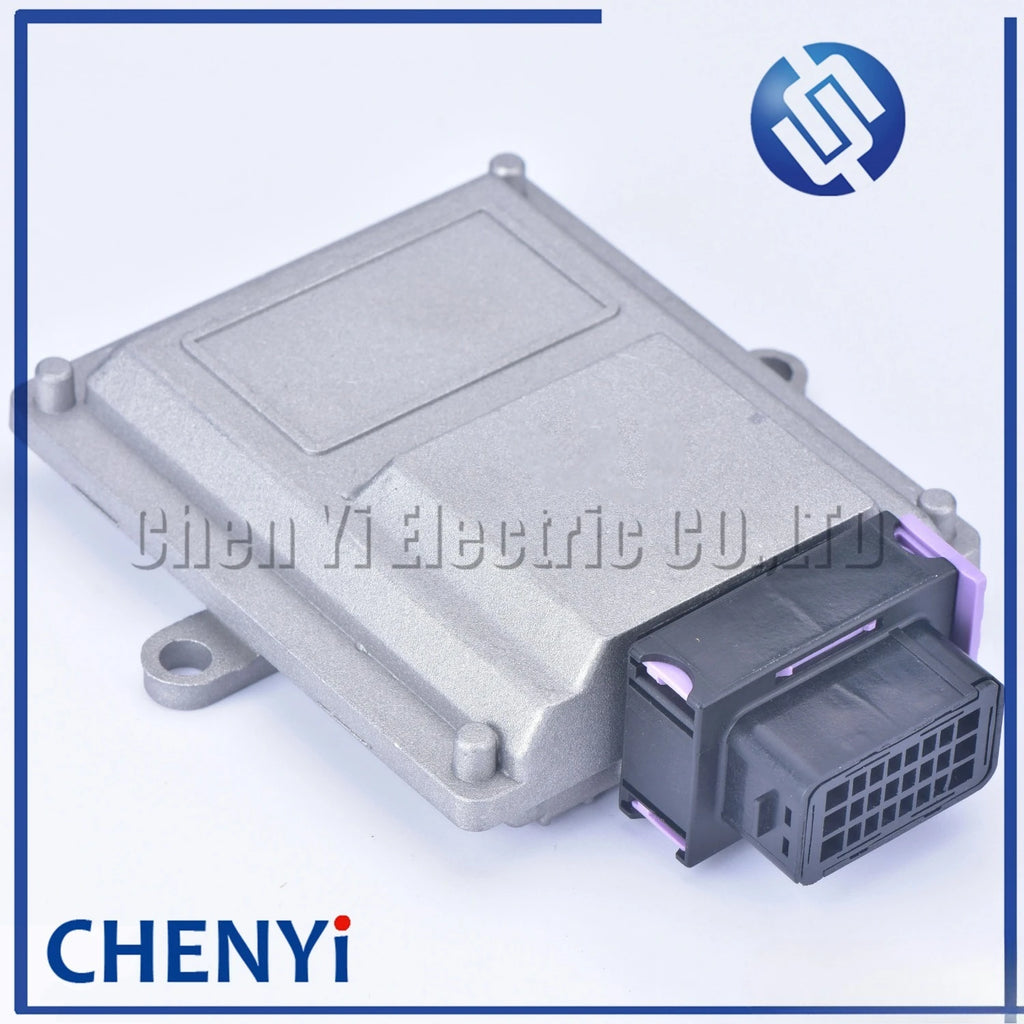 1 kits set 24 pin way aluminum single hole automotive  ecu box with matching connector and Pin 211PC249S0005 211PC249S8005