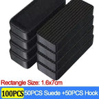 Double Sided Carpet Fixing Sticker Self Adhesive Car Carpet Fixed Patch Fastener Sheets Sofa Floor Foot Mats Anti Skid Grippers