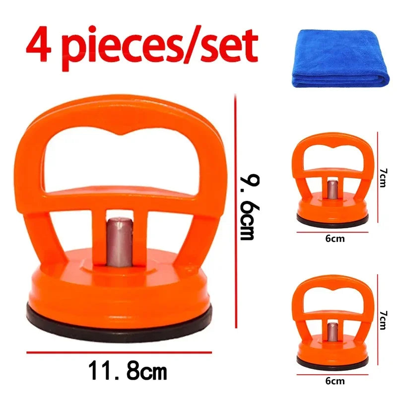 Car Minor Dent Repair Suction Cup Tool Kit - Vehicle Dent Puller Set for Diagnostic and Inspection - Various Materials Amagi