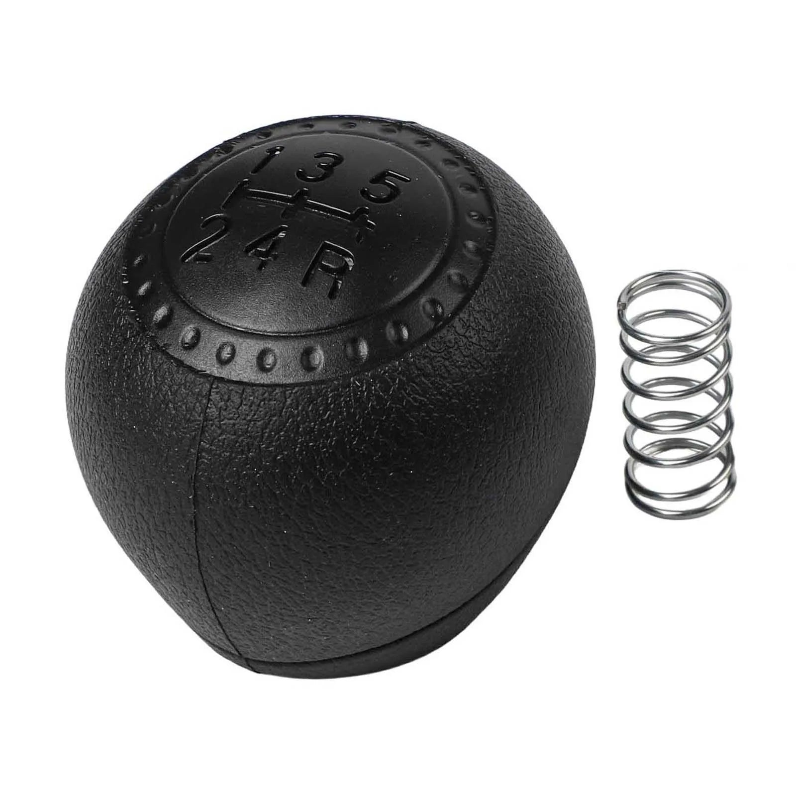 1 Pcs 5 Speed Gear Knob With Return Spring For Fiat For Punto 188 1999-2012 Black Gear Shift Knob Easy Install Car Accessories