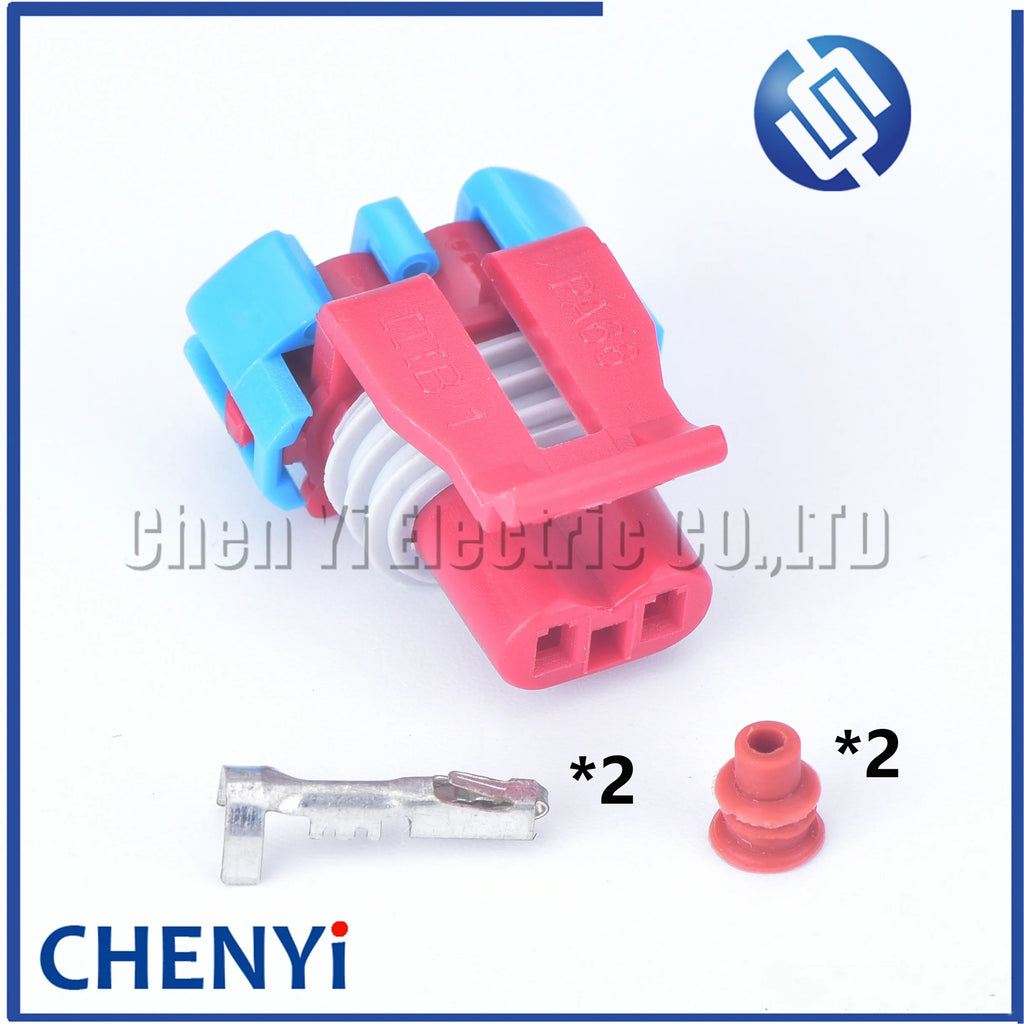 2 Pin male female Automotive waterproof Connector Solenoid valve Sensor Plug Valve EGR Socket 12177071 12052643 12052634