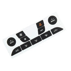 1 Set Car Air Condition Control Switch Button Repair Stickers For Ford Focus 1999 To 2005 Button Repair Sticker