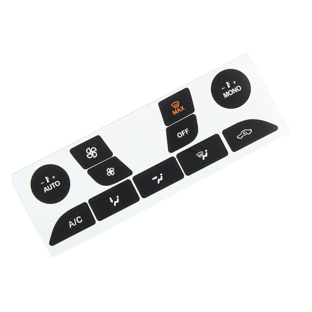 1 Set Car Air Condition Control Switch Button Repair Stickers For Ford Focus 1999 To 2005 Button Repair Sticker