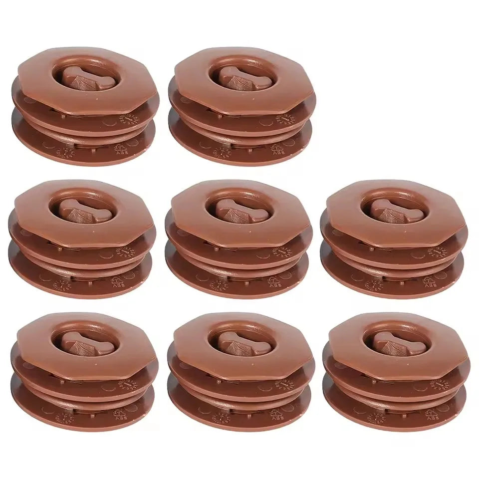 Detachable Car Mat Fixing Buckle Double Layer Carpet Clips Anti Slip Floor Liner Holder Auto Fastener Clamp Retention Holder