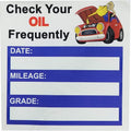 150PCS Car Maintenance Reminder Stickers Easy Oil Change Tracking Solution Auto Windscreen Labels Interior Maintenance Stickers