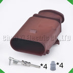 4 Pin Automotive Connectors Pressure Oxygen O2 Sensor Wire harness plug 8K0973704A 1K09...
