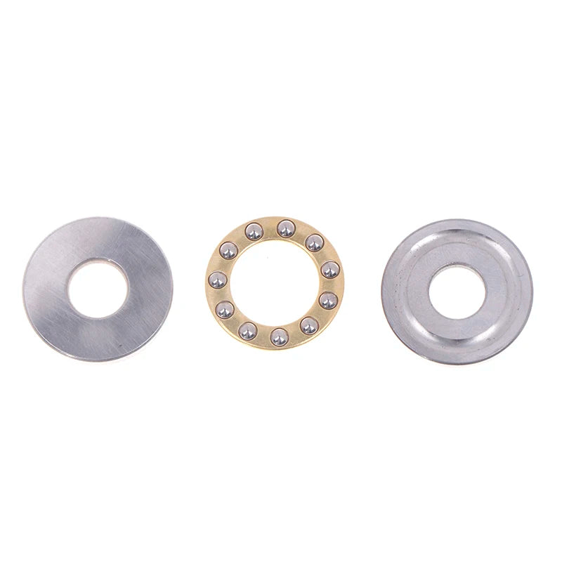10Sets Thrust Ball Bearing F8-22M 7 F8 22m Inner Diameter 8mm Plane Planar Miniature Axial Ball Bearings