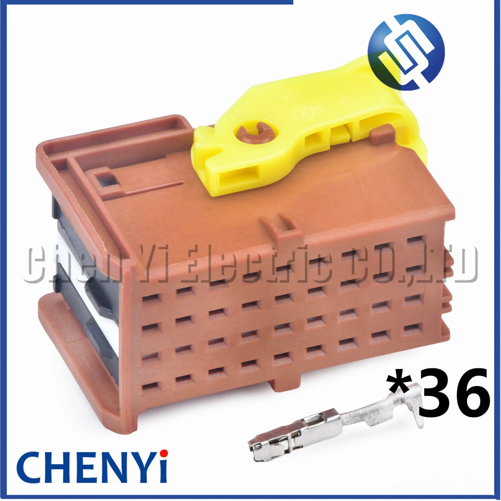 36 Pin Car Connector Harness Plug 1-1718485-1 1-1718485-2 1-1718485-3 1-1718485-4 1-1718485-5 For Jiefang J6P J6 Cab Chassis