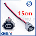 2 Pin Auto connector Car Light Base T10 T15 Halogen Bulb Socket Lamp Holder harness plug 8161512590 90075-60001 For Honda Toyota