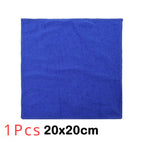 20/1pcs Car Wash Microfiber Towels Soft Drying Cloth Hemming Washing Towel Universal Automatic Motorcycle Vehicle Cleaning Tools