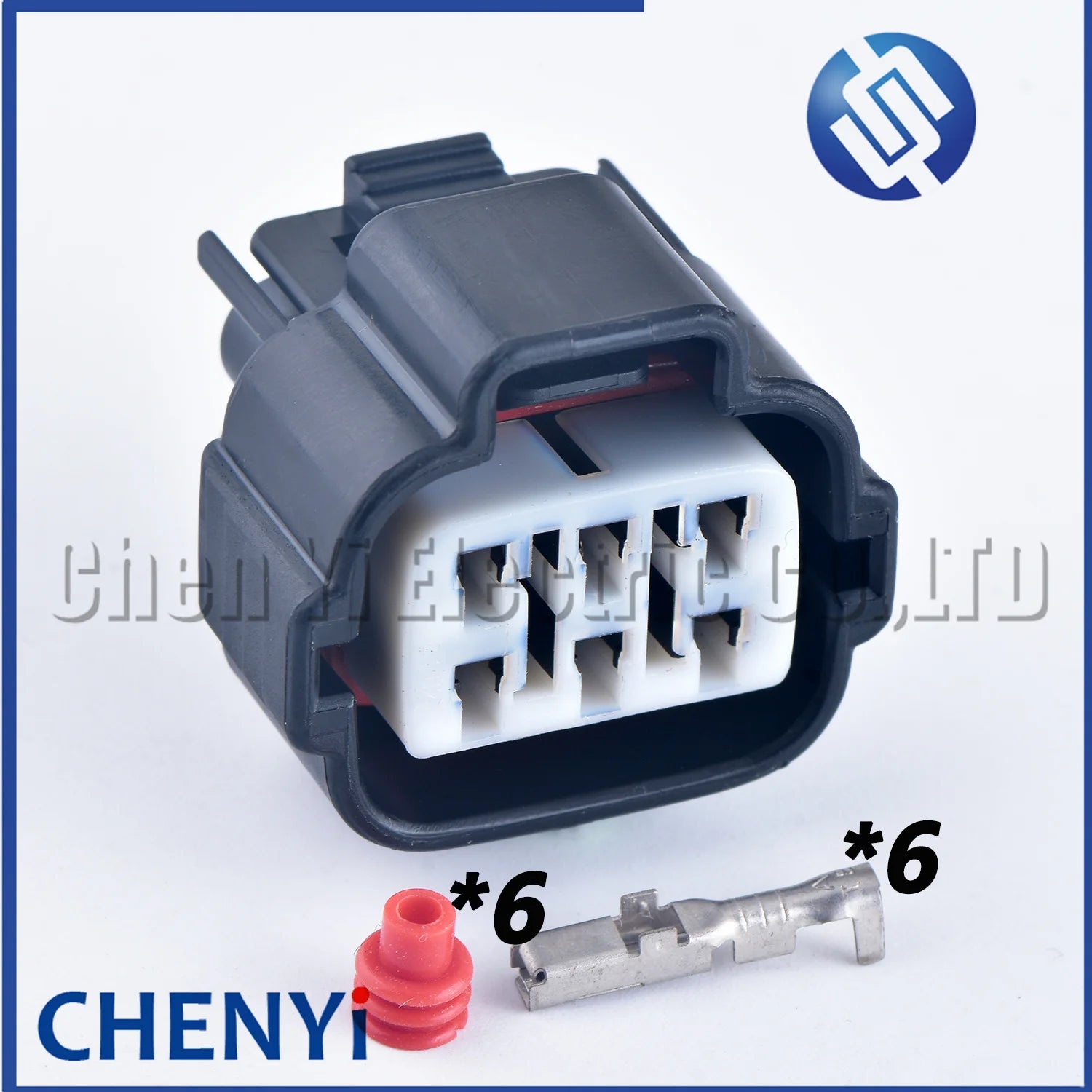 Black 6 Pin female Automobile waterproof connector Accelerator pedal plug 6188-0175 6189-0323 90980-11193 for Toyota