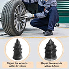 100pcs Vacuum Tyre Repairing Nails Car Truck Motorcycle Scooter Bike Tire Puncture Repair Rubber Nail Tools Accessories wholesal