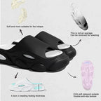 EVA Men's Summer Sandals Fashion Soft Cloud House Platform Slides Unisex Outdoor Non-slip Beach Shoes Men Bathroom Slippers Amag